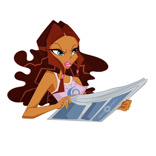 Стикер из набора Winx Club Magic Stickers (Part 1) для Телеграм: Статические 🤔