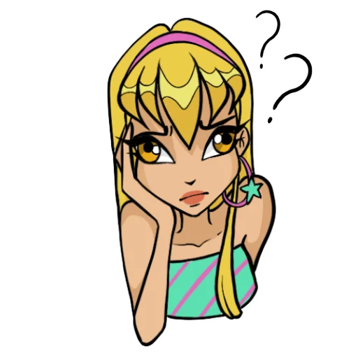 Стикер из набора Winx Club Magic Stickers (Part 1) для Телеграм: Статические ❔