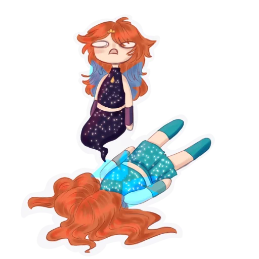Стикер из набора Winx Club Magic Stickers (Part 1) для Телеграм: Статические 💀