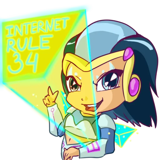 Стикер из набора Winx Club Magic Stickers (Part 1) для Телеграм: Статические ✌️