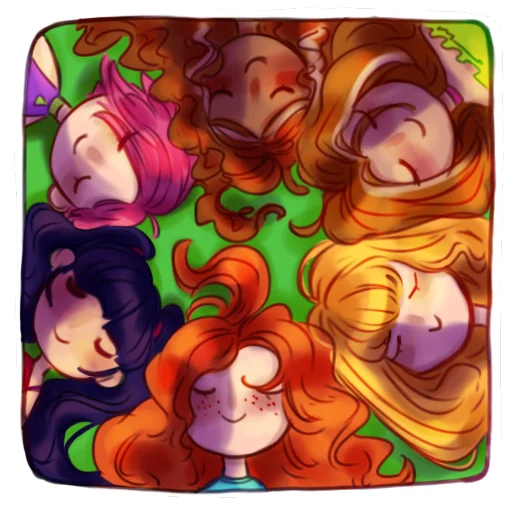 Стикер из набора Winx Club Magic Stickers (Part 1) для Телеграм: Статические 😪