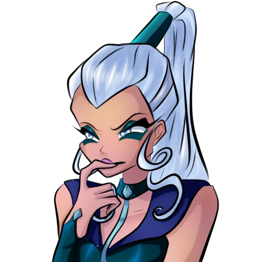 Стикер из набора Winx Club Magic Stickers (Part 1) для Телеграм: Статические 🤔
