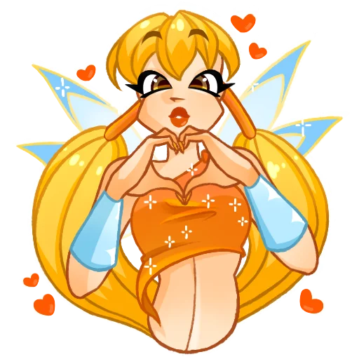 Стикер из набора Winx Club Magic Stickers (Part 1) для Телеграм: Статические ❤️