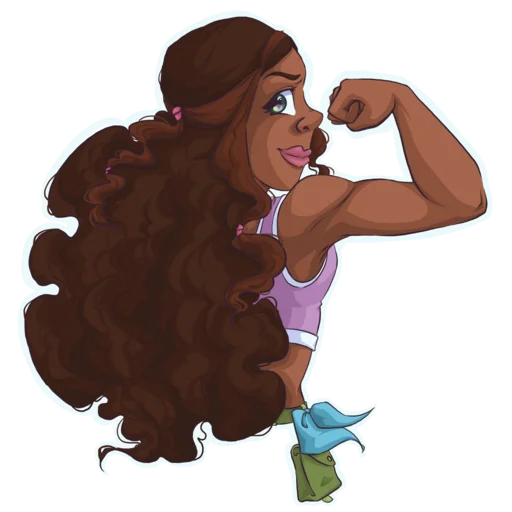 Стикер из набора Winx Club Magic Stickers (Part 1) для Телеграм: Статические 💪
