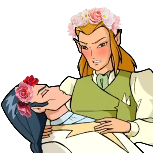 Стикер из набора винск (winx) (винкс) для Телеграм: Статические 🌹