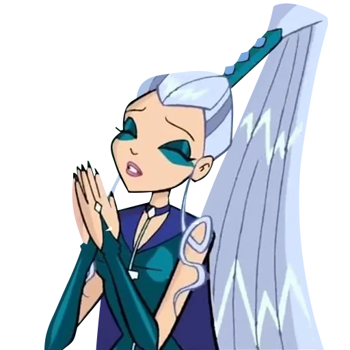 Стикер из набора винск (winx) (винкс) для Телеграм: Статические 👏