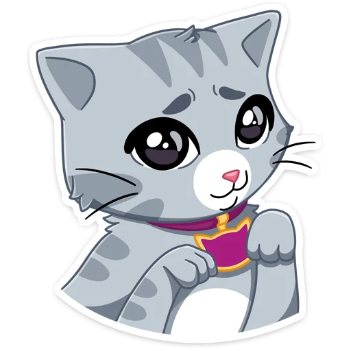 Стикер из набора Табби :: @stickroom для Телеграм: Статические 🥺