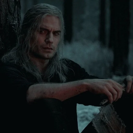 Стикер из набора папочка Геральд из Ривии :: @fStikBot для Телеграм: Статические 🗡️