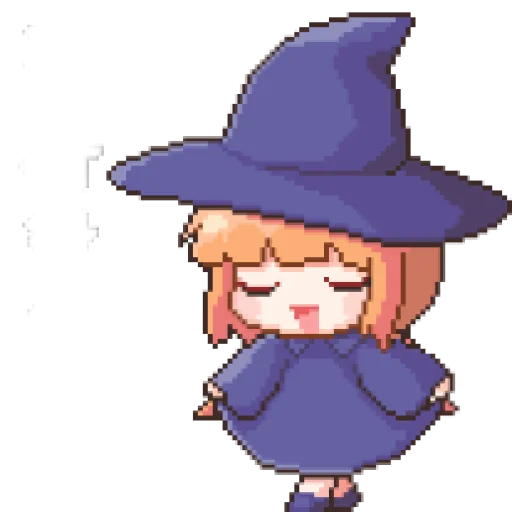 Стикер из набора 마녀 ꉂ૮₍ ᵔᗜᵔ* ₎ა @suncolor для Телеграм: Статические 🪸