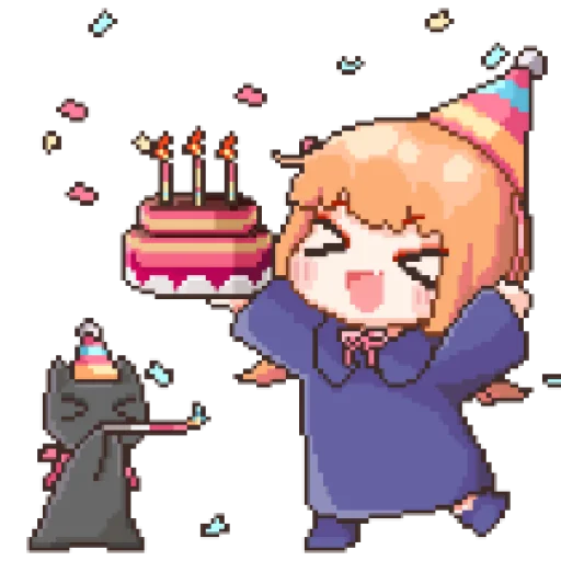 Стикер из набора 마녀 ꉂ૮₍ ᵔᗜᵔ* ₎ა @suncolor для Телеграм: Статические 🪸