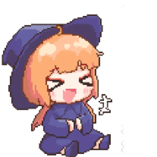 Стикер из набора 마녀 ꉂ૮₍ ᵔᗜᵔ* ₎ა @suncolor для Телеграм: Статические 🪸