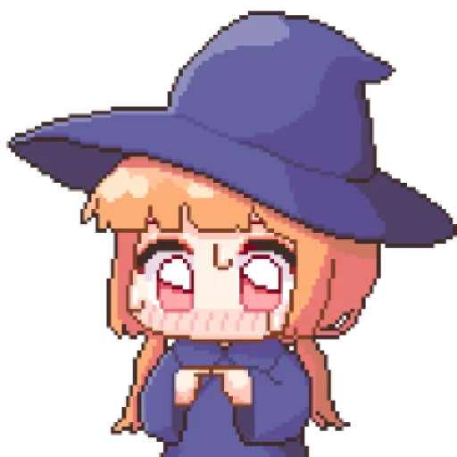 Стикер из набора 마녀 ꉂ૮₍ ᵔᗜᵔ* ₎ა @suncolor для Телеграм: Статические 🪸