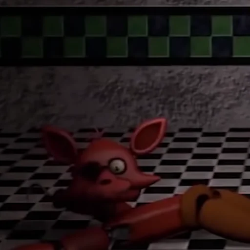 Стикер из набора Unwithered/Withered Foxy by @fnafwillie для Телеграм: Статические 🦊