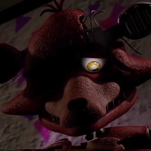 Стикер из набора Unwithered/Withered Foxy by @fnafwillie для Телеграм: Статические 🦊