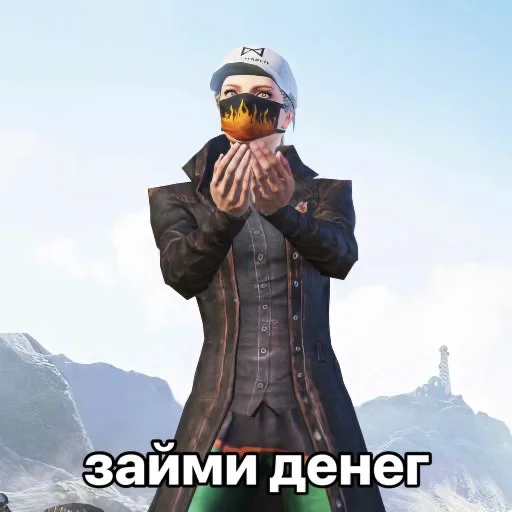 Стикер из набора PUBG.rofl @wixiwixi для Телеграм: Статические 🤲