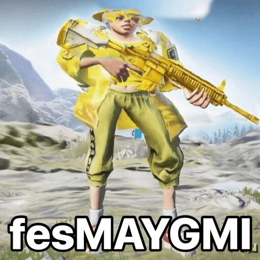 Стикер из набора PUBG.rofl @wixiwixi для Телеграм: Статические 🐸