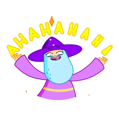 Стикерпак Wizard для Телеграм: Анимированные