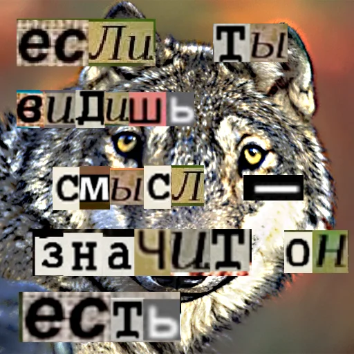 Стикер из набора Волк за брата @sticker_na_vorotnik для Телеграм: Статические 👍