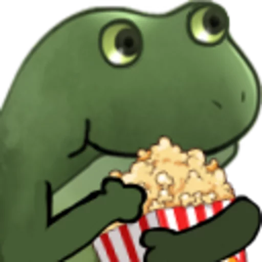 Стикер из набора worry для Телеграм: Статические 🍿
