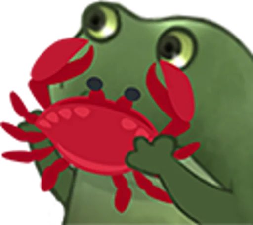 Стикер из набора worry для Телеграм: Статические 🦀