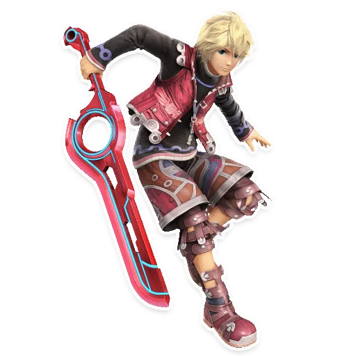Стикер из набора Xenoblade для Телеграм: Статические 👦