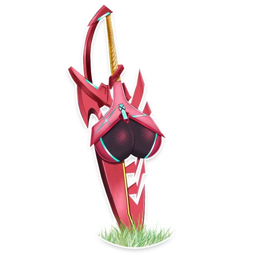 Стикер из набора Xenoblade для Телеграм: Статические 🍒