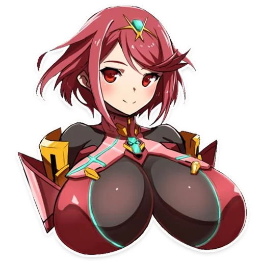 Стикер из набора Xenoblade для Телеграм: Статические 💕