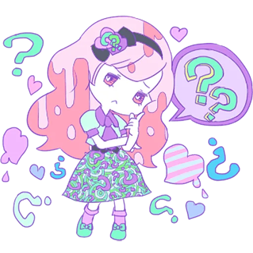Стикер из набора Ямэ @nyasticks для Телеграм: Статические ❓