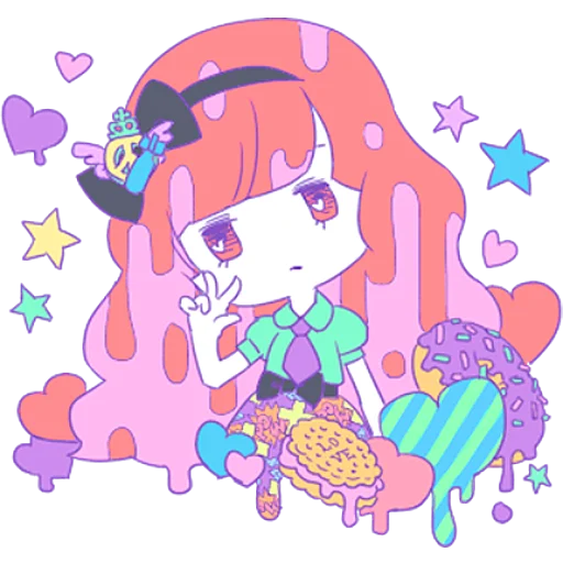 Стикер из набора Ямэ @nyasticks для Телеграм: Статические ✌️