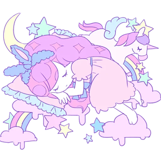 Стикер из набора Ямэ @nyasticks для Телеграм: Статические 🛌
