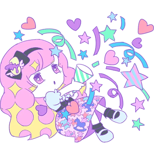 Стикер из набора Ямэ @nyasticks для Телеграм: Статические 🎉