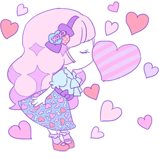 Стикер из набора Ямэ @nyasticks для Телеграм: Статические ♥️