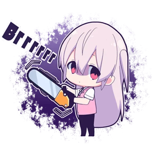 Стикер из набора Ями тян ч.2 @tg_sticks для Телеграм: Статические 🗡