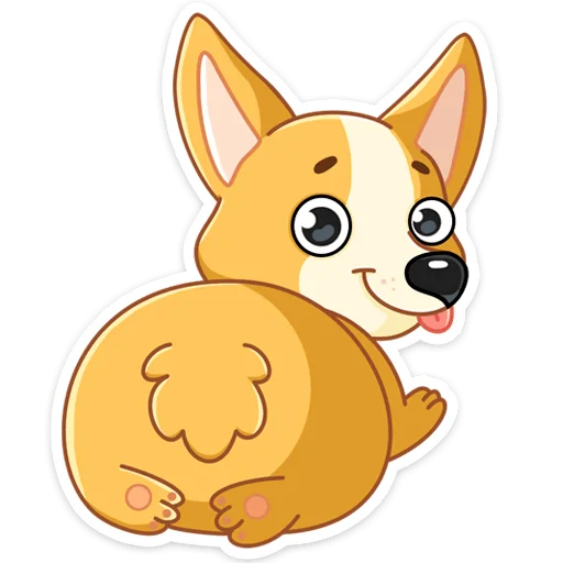 Стикер из набора Ями :: @stickroom для Телеграм: Статические ☺️