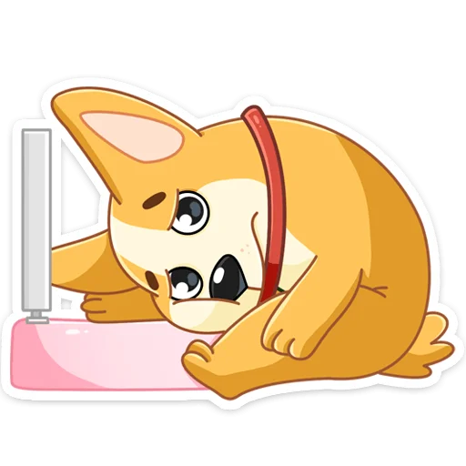Стикер из набора Ями :: @stickroom для Телеграм: Статические ☹️