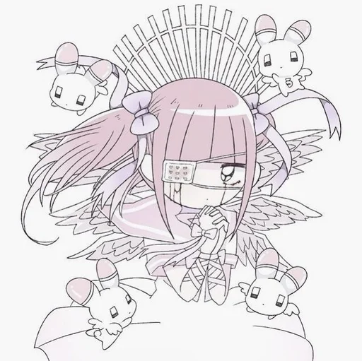 Стикер из набора menhera @usagihospital :: @fStikBot для Телеграм: Статические 🎀