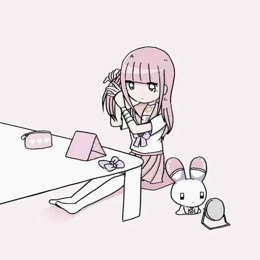 Стикер из набора menhera @usagihospital :: @fStikBot для Телеграм: Статические 🎀