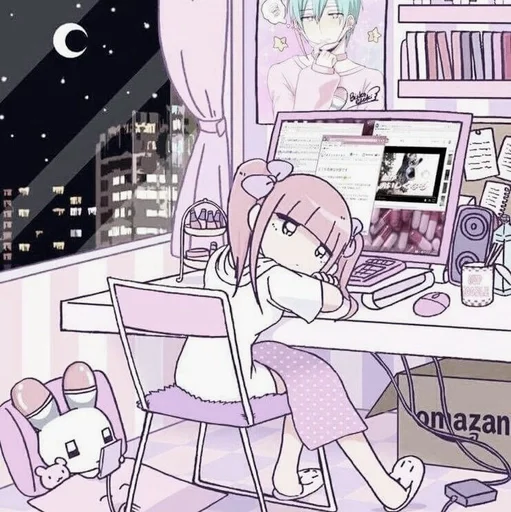 Стикер из набора menhera @usagihospital :: @fStikBot для Телеграм: Статические 🎀