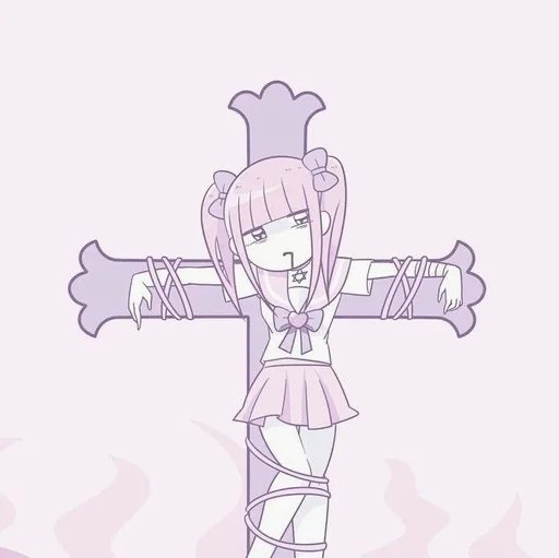 Стикер из набора menhera @usagihospital :: @fStikBot для Телеграм: Статические 🎀