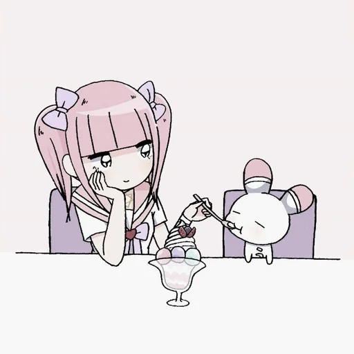 Стикер из набора menhera @usagihospital :: @fStikBot для Телеграм: Статические 🎀