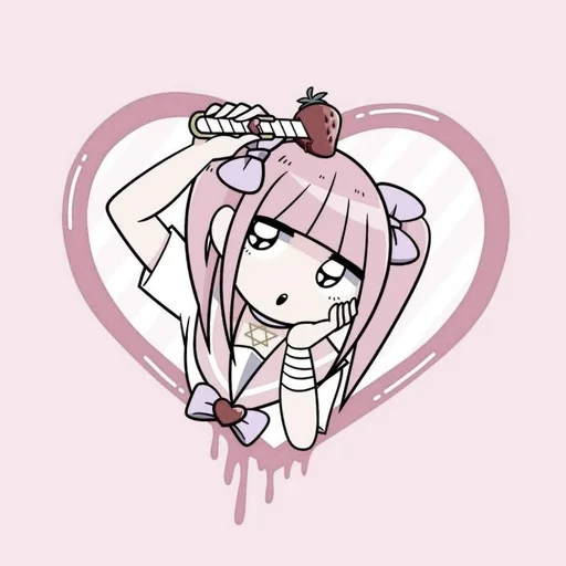 Стикер из набора menhera @usagihospital :: @fStikBot для Телеграм: Статические 🎀