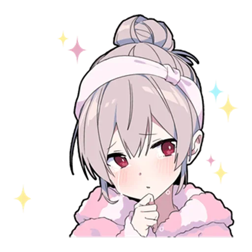 Стикер из набора yamy_tyan @Lucegraph для Телеграм: Статические 😢