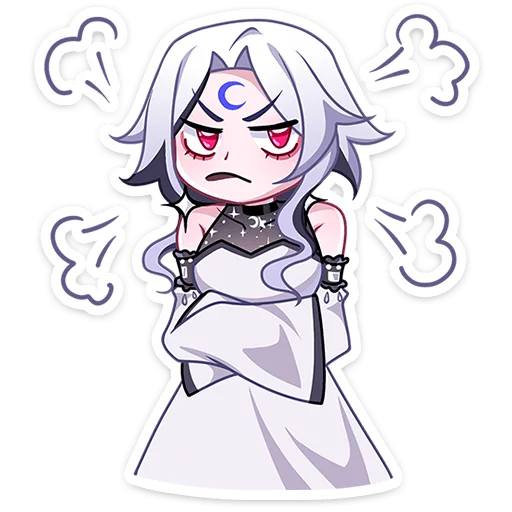 Стикер из набора Янь • @TgSticker для Телеграм: Статические 😠