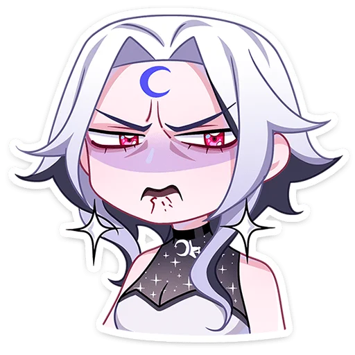 Стикер из набора Янь • @TgSticker для Телеграм: Статические 😠