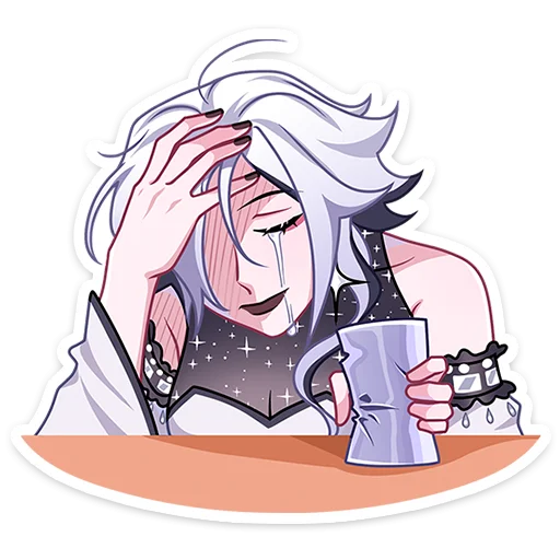 Стикер из набора Янь • @TgSticker для Телеграм: Статические 😭