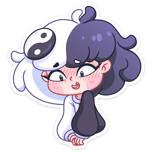Стикер из набора Янина (@TgSticker) для Телеграм: Статические ☺️