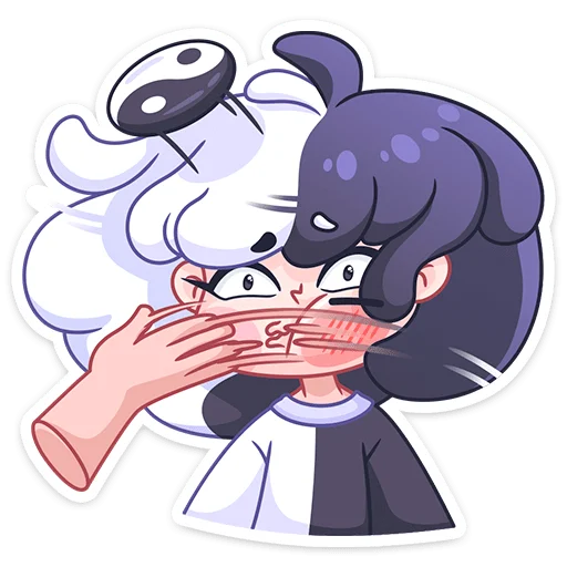 Стикер из набора Янина :: @stickroom для Телеграм: Статические 😡