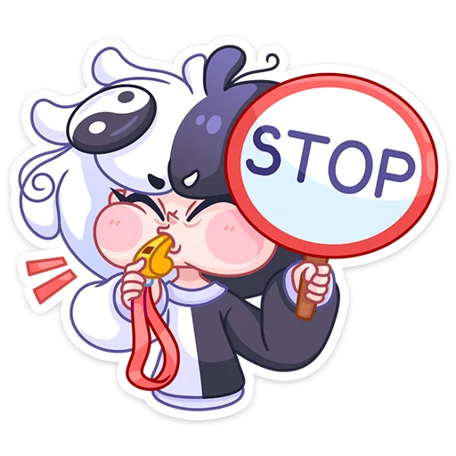 Стикер из набора Янина :: @stickroom для Телеграм: Статические ⛔️