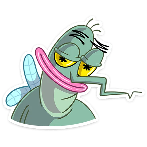 Стикер из набора Комарик Ярик | @Premium_Stikers для Телеграм: Анимированные, Статические 😏