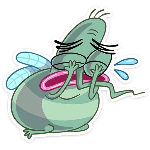 Стикер из набора Комарик Ярик | @Premium_Stikers для Телеграм: Анимированные, Статические 😭